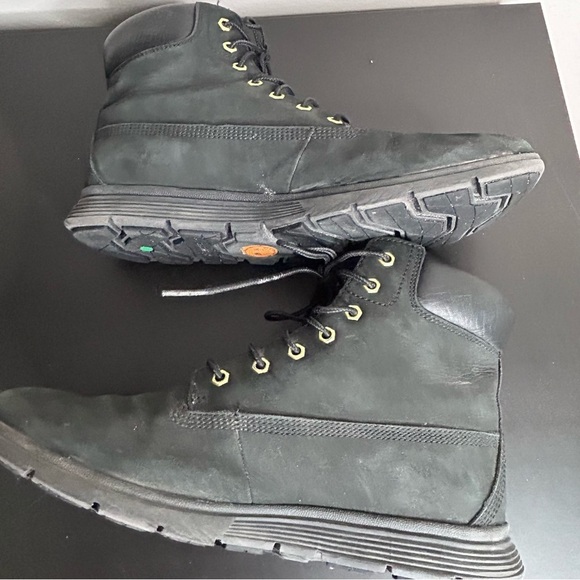 Timberlands Killington 6"  Soft Lace Up Leather Boot Low Rise Black Size 7 - Picture 12 of 12